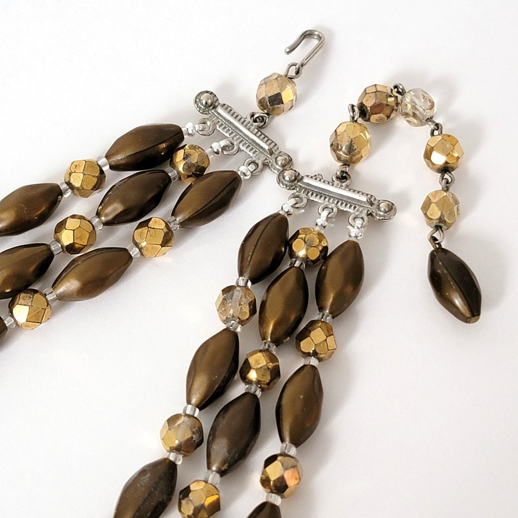 Necklace hook clasp.