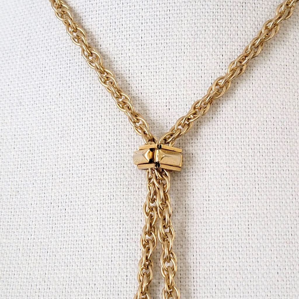 Vintage bolero necklace slider.