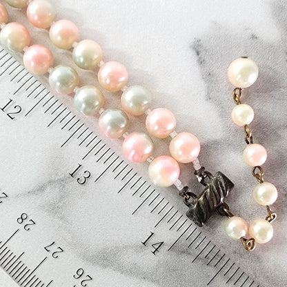 Necklace with ruler.